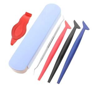 5 pc Car Window Tinting Tool Kit Squeegee Automotive Wraps Easy Use Applicator